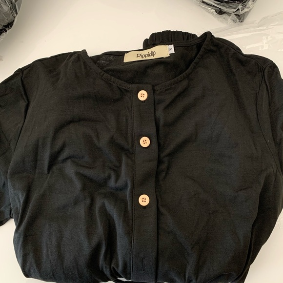 Short Sleeve Basic Lounge Jumpsuit, New - Picture 6 of 7